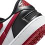 Nike AIR JORDAN 1 Low FlyEase Heren Sneakers Sport Schoenen Leer Wit-Rood DM1206 - Thumbnail 10