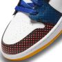 Air Jordan 1 Low 'White Bright Mango Black' DH7547-100 multicolor wit sneakers laag - Thumbnail 4