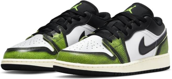 Jordan Air 1 Low SE Kinderschoenen Zwart