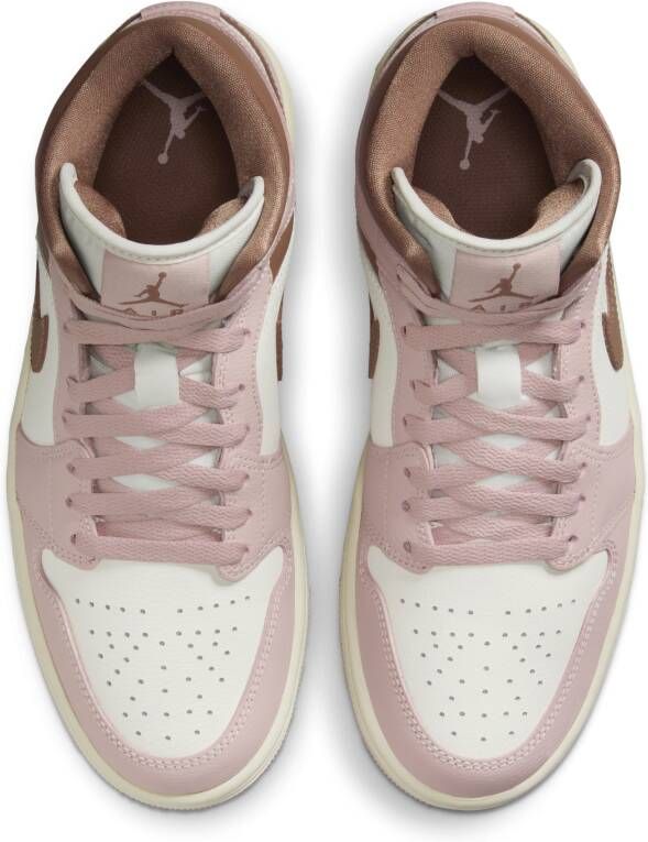 Jordan Air 1 Mid Damesschoenen Roze