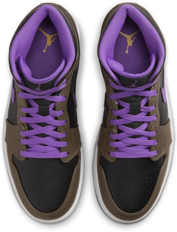 Jordan Air 1 Mid Herenschoenen Bruin