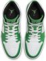 Jordan Air 1 Mid Basketball Schoenen lucky green black white maat: 44.5 beschikbare maaten:44.5 45 - Thumbnail 4