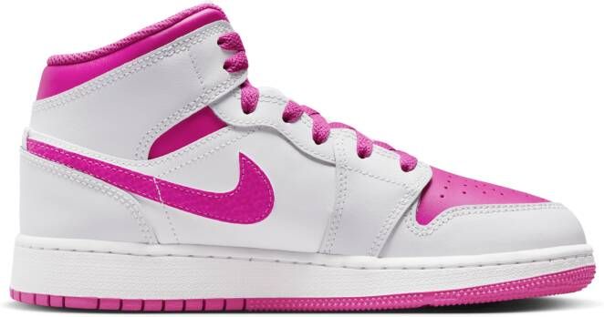 Jordan Air 1 Mid Kinderschoenen Grijs