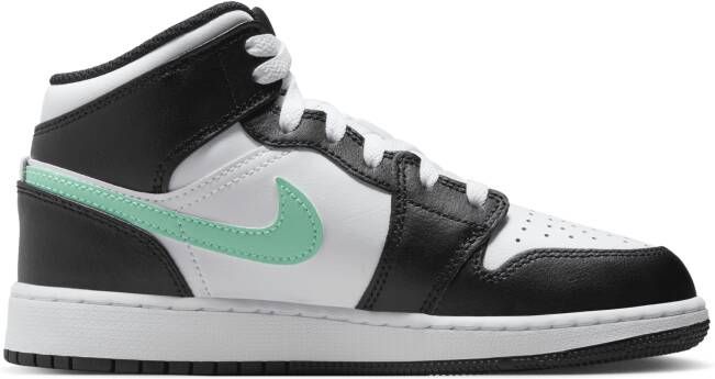 Jordan Air 1 Mid Kinderschoenen Wit