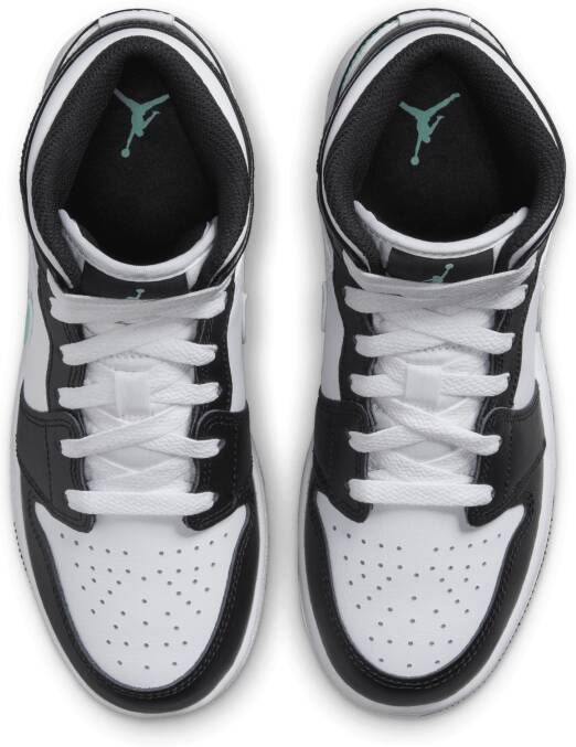 Jordan Air 1 Mid Kinderschoenen Wit