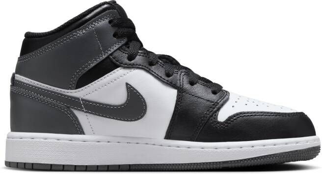 Jordan Air 1 Mid Kinderschoenen Zwart