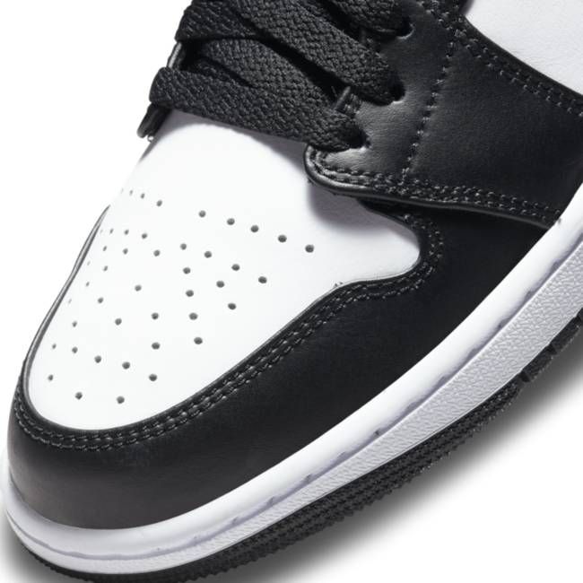 Nike Air Jordan 1 Mid White Pollen Black 554724-177 Wit;Zwart Schoenen - Foto 4