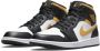 Nike Air Jordan 1 Mid White Pollen Black 554724-177 Wit;Zwart Schoenen - Thumbnail 5