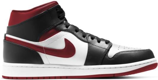 Jordan Air 1 Mid Schoen Wit