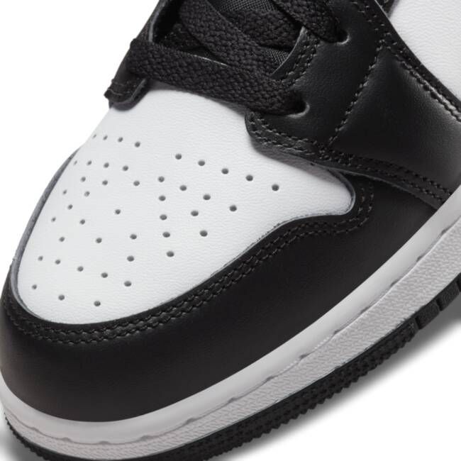 Jordan Air 1 Mid SE Kinderschoenen Zwart