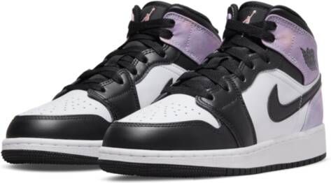 Jordan Air 1 Mid SE Kinderschoenen Zwart