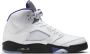 Jordan Air 5 Retro White Dark Concord Black Schoenmaat 42 1 2 Sneakers DD0587 141 - Thumbnail 4