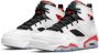 Jordan Air Flight Club 91 Heren Basketbalschoenen Sneakers Sportschoenen Wit D - Thumbnail 3