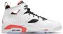 Jordan Air Flight Club 91 Heren Basketbalschoenen Sneakers Sportschoenen Wit D - Thumbnail 4