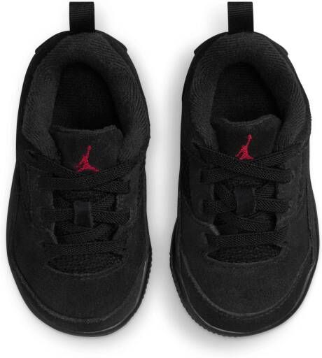 Jordan Flight Court schoenen voor baby's peuters Zwart