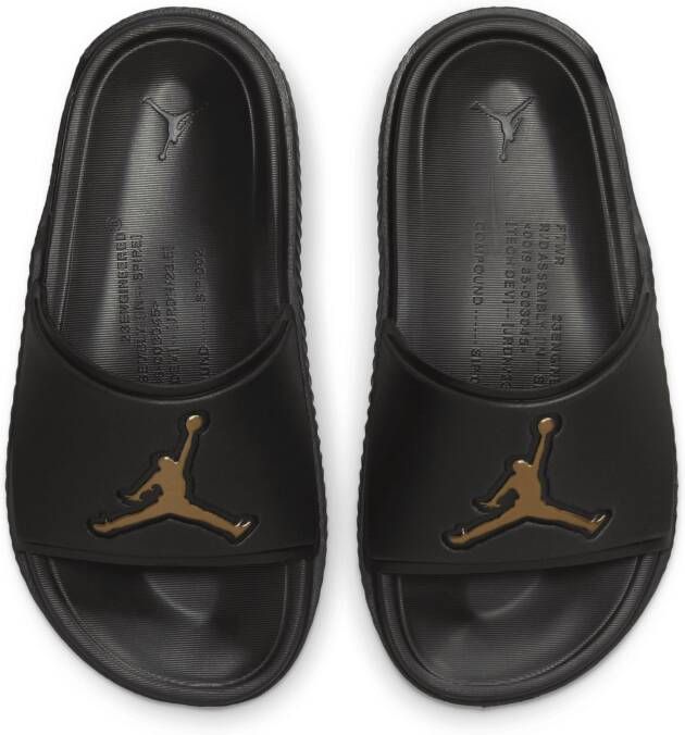 Jordan Jumpman slippers voor kids Zwart