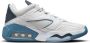 Jordan Lage Sneaker Wit Blauw Geel Marine White Heren - Thumbnail 4