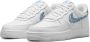 Nike Air Force 1 Low '07 Essential White Worn Blue Paisley (W) DH4406 - Thumbnail 5