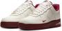 Nike Air Force 1 '07 SE Team Red Sneakers Unisex Wit Rood Goud DQ7582 - Thumbnail 5