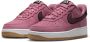 Nike Air Force 1 Low '07 Special Edition Desert Berry Suede Sneakers Dames Doos Zonder Deksel - Thumbnail 6