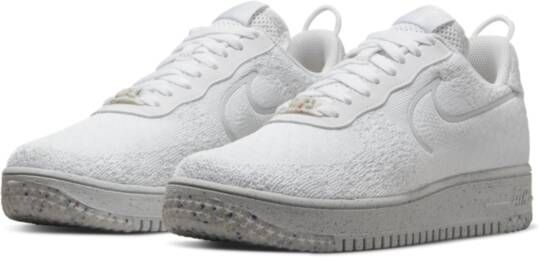 Nike Air Force 1 Crater Flyknit Next Nature Herenschoenen Wit