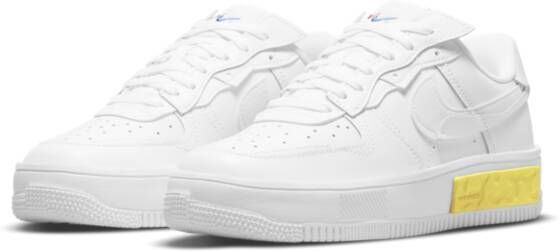 Nike Air Force 1 Fontanka White Photon Dust Opti Yellow Summit White