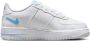 Nike Air Force 1 (gs) Basketball Schoenen white blue lightning maat: 39 beschikbare maaten:36.5 38.5 39 - Thumbnail 4