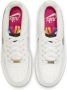 Nike Air Force 1 LV8 Double Swoosh Silver Gold Blanc - Thumbnail 2