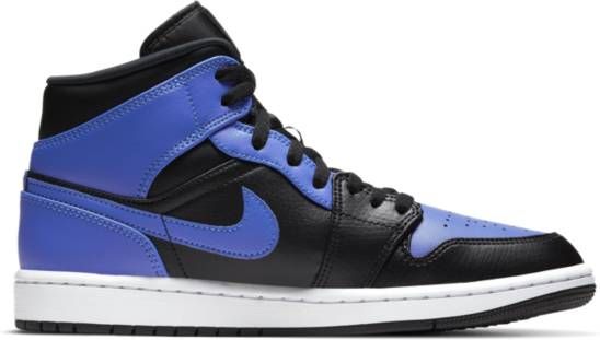 Nike Air Jordan 1 Mid Schoen Zwart