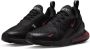 Nike Air Max 270 React Herenschoen Black White University Red- Heren Black White University Red - Thumbnail 5