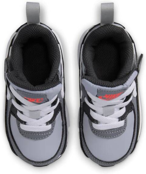 Nike Air Max 90 EasyOn schoenen voor baby's peuters Grijs