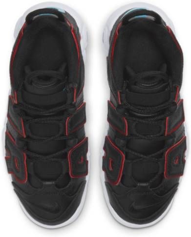 Nike Air More Uptempo Kinderschoen Zwart