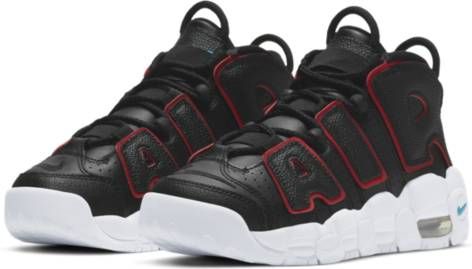 Nike Air More Uptempo Kinderschoen Zwart