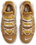 Nike Air More Uptempo(Gs ) Wheat White Pollen Gum Light Brown Shoes grade school DQ4713 700 - Thumbnail 6