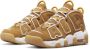 Nike Air More Uptempo(Gs ) Wheat White Pollen Gum Light Brown Shoes grade school DQ4713 700 - Thumbnail 8