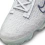 Nike Air VaporMax 2021 Flyknit Damesschoenen Photon Dust Midnight Navy Mystic Hibiscus White Dames - Thumbnail 5