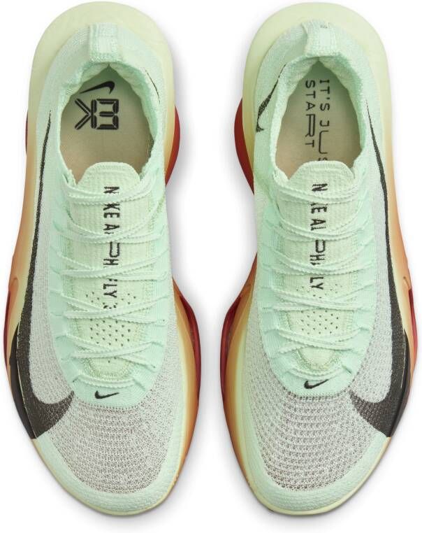 Nike Alphafly 3 'Eliud Kipchoge' wedstrijdschoenen voor heren (straat) Groen