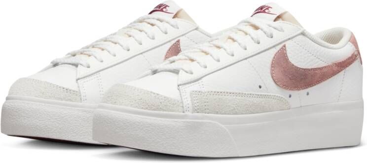 Nike Blazer Low Platform Damesschoen Wit