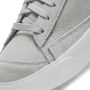 Nike Blazer Mid Suede Light Smoke Grey White Black White - Thumbnail 6