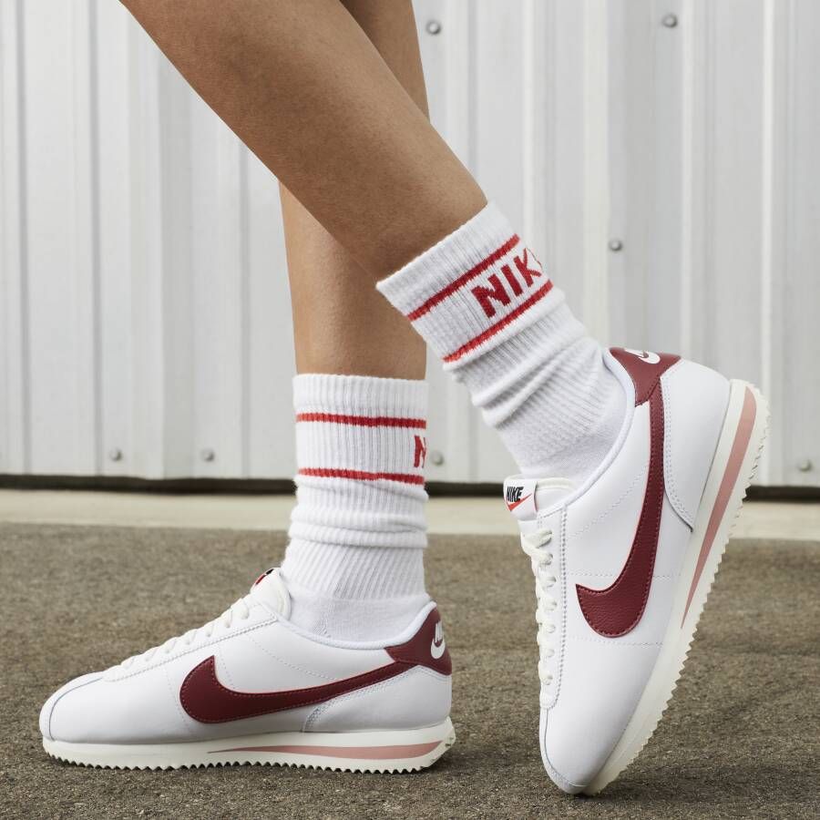 Nike Cortez Leather damesschoenen Wit