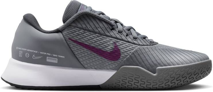 Nike Court Air Zoom Vapor Pro 2 Hardcourt tennisschoenen voor heren Grijs