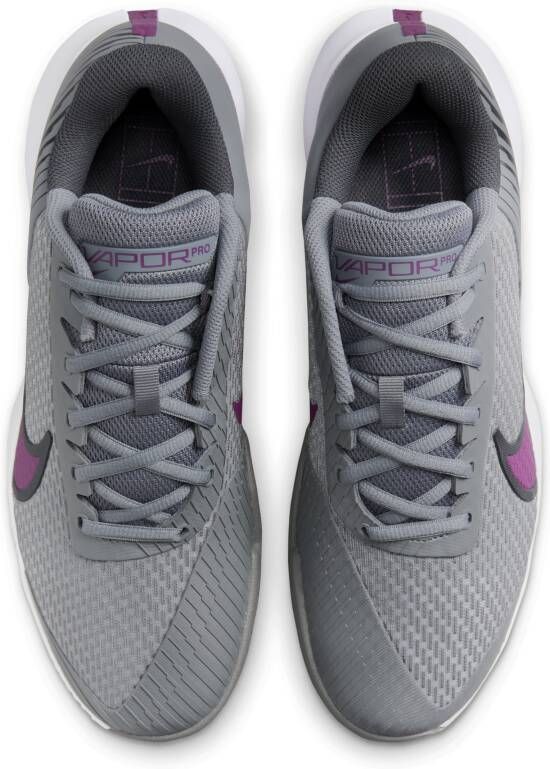 Nike Court Air Zoom Vapor Pro 2 Hardcourt tennisschoenen voor heren Grijs