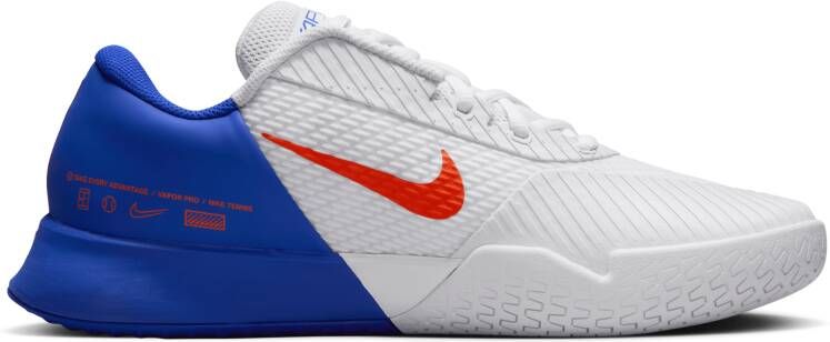 Nike Court Air Zoom Vapor Pro 2 Hardcourt tennisschoenen voor heren Wit