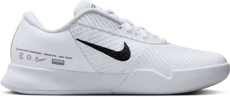 Nike Court Air Zoom Vapor Pro 2 tennisschoenen voor heren (tapijt) Wit