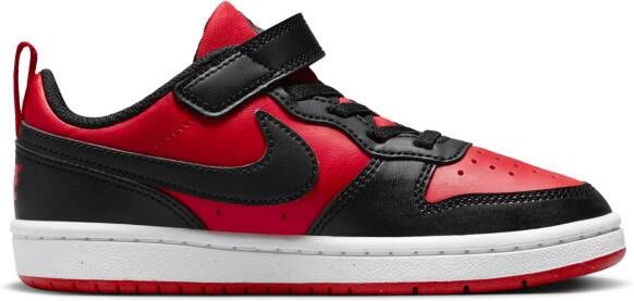 Nike Court Borough Low Recraft kleuterschoenen Rood