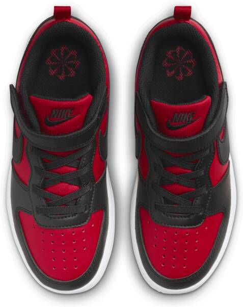 Nike Court Borough Low Recraft kleuterschoenen Rood