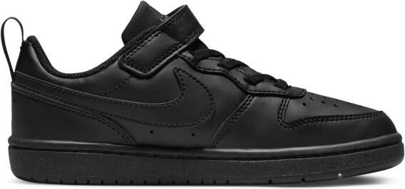 Nike Court Borough Low Recraft kleuterschoenen Zwart