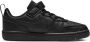 Nike Court Borough Low Recraft Zwart Sneakers Klittenband Jongens - Thumbnail 3