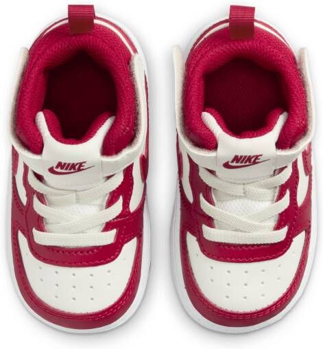 Nike Court Borough Mid 2 schoenen voor baby's peuters Wit