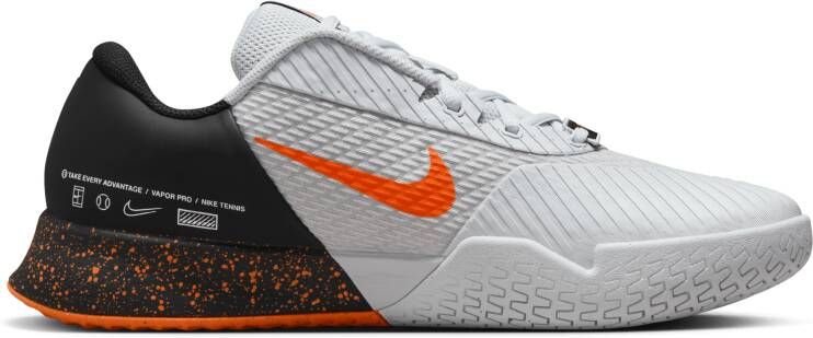 Nike Court Vapor Pro 2 Premium hardcourt tennisschoenen voor heren Grijs